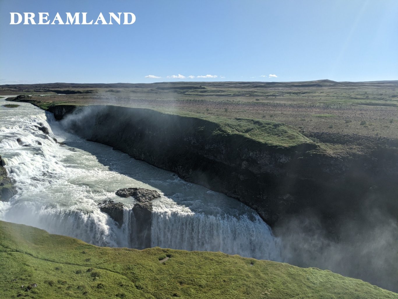 Iceland Gullfoss Waterfall Iceland Gullfoss Waterfall